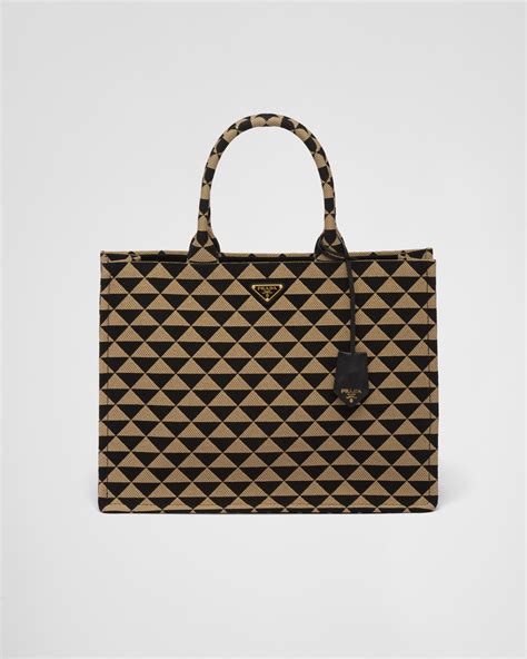 prada tote bag price|Prada fabric tote price.